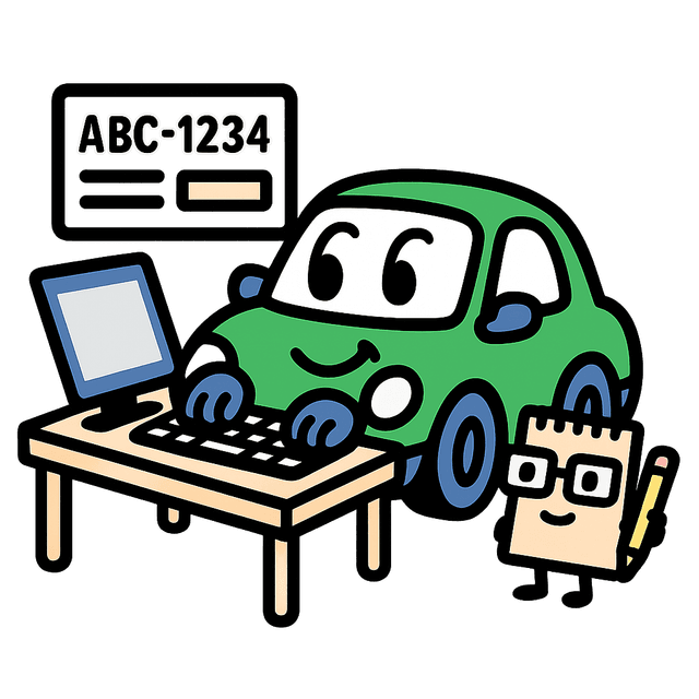 Step 01: Enter Details - Enter your vehicle registration. Fast and simple to get started.